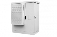 Шкаф всепогодный напольный 24U (Ш1000 ? Г600), комплектация ТК с контроллером MC3 и датчиками | код ШТВ-2-24.10.6-К3А3-ТК-МС3 | ЦМО