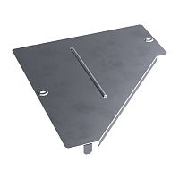 Крышка переходника левого Стандарт INOX (AISI 316) 400х150 Промрукав | код PR16.5582 | ПРОМРУКАВ