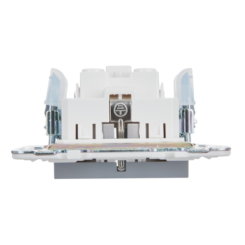 SKANDY Роз. с з/к без з/ш 16А SK-R05Gr сер. IEK | код SK-R11-16-K03 | IEK фото 3