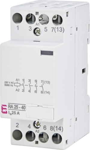 Контактор RA 25-40 230V AC | код 002464094 | ETI Контактор RA 25-40 230V AC | код 002464094 | ETI