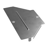 Крышка переходника симметричного Стандарт INOX (AISI 304) 400х200 Промрукав | код PR16.5976 | ПРОМРУКАВ