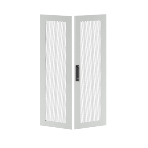 Дверь перфорированная двухстворчатая для IT-CQE 2200 x 600 RAL7035 | код RGITCPMD2260 | DKC Дверь перфорированная двухстворчатая для IT-CQE 2200 x 600 RAL7035 | код RGITCPMD2260 | DKC