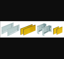 Комплект для обеспечения степени защиты IP44 в местах соединения секций лотков 200х100 | код SIP01020 | DKC