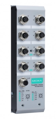 Коммутатор TN-5308-4PoE-48 Ethernet switch 4 x 10/100BaseT(X), 4 x 10/100 PoE, M12 connectors, 48 VDC | код 00-06049892 | MOXA Коммутатор TN-5308-4PoE-48 Ethernet switch 4 x 10/100BaseT(X), 4 x 10/100 PoE, M12 connectors, 48 VDC | код 00-06049892 | MOXA