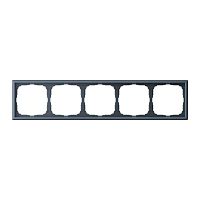 Рамка 5-м ArtGallery универс. грифель | код GAL000705 | Systeme Electric