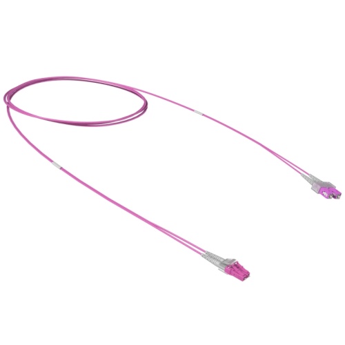 Оптический коммутационный шнур переходной Duplex SC-UPC/LC-UPC, 50/125 OM4, 2 м | код RNPC54DCL2 | DKC