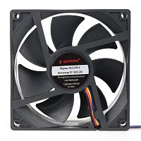 Вентилятор Gembird, 92x92x25, гидродинамический, 4 pin, провод 30 см | код D9225HM-4 | Gembird