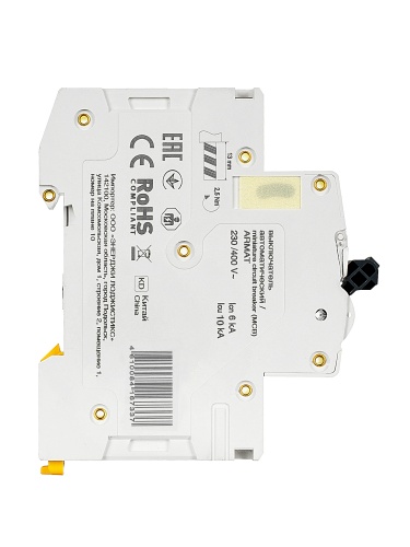 ARMAT Автоматический выключатель M10N 3P C 40А | код AR-M10N-3-C040 | IEK  фото 9