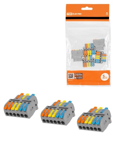 Клемма разветвительная СКР-436 (4 мм2) (5 шт/упак) TDM | код SQ0527-0315 | TDM Клемма разветвительная СКР-436 (4 мм2) (5 шт/упак) TDM | код SQ0527-0315 | TDM