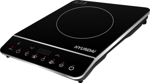 Плита индукционная HYC-0104 (настольная) черн. стеклокерамика | код 1358598 | HYUNDAI