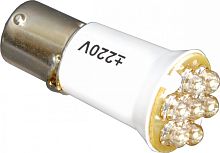 Лампа полупроводниковая осветительная ЛПО-04-Б-2-220, белая, 220В 50Гц/пост., цоколь B15s/19, УХЛ2.1 | код A8021-T200058698 | Каскад-Электро