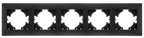 Рамка 5-м Bravo графит | код С1050-010 | GUSI Рамка 5-м Bravo графит | код С1050-010 | GUSI