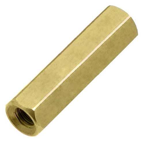 Стойка для печатной платы RUICHI PCHSS-18, шестигранная латунная | код 77214 | Ruichi