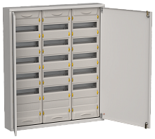 TITAN 5 Корпус мет. ЩРн-216 (3х72) 960х830х140 IP31 сер IEK | код TI5-50-N-3X072-31-7035 | IEK