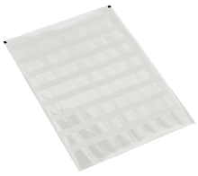 ITK Этикетка самоламинирующаяся для маркировки кабеля | код IND-CS9-01 | ITK by IEK