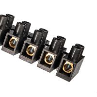 Зажим винтовой изолированный ЗВИнг-6А (1-4мм2) (чер) | код 87161 | КВТ