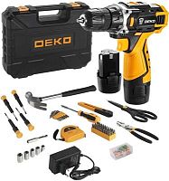 Дрель-шуруповерт Deko DKCD12FU-Li-Ion аккум. патрон:быстрозажимной (кейс в комплекте) (063-4117) | код 1563390 | DEKO