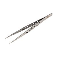 Пинцет прямой узкий 140 мм Airy (блистер) REXANT | код 12-0380 | REXANT