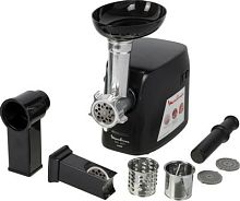 Мясорубка Moulinex ME112832 1600Вт черный/серебристый | код 1218056 | MOULINEX