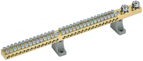 Шина N ноль на двух угл. изол. 200А ШНИ-10х18-60-L2-С IEK | код YNN30-60-C2-K03 | IEK Шина N ноль на двух угл. изол. 200А ШНИ-10х18-60-L2-С IEK | код YNN30-60-C2-K03 | IEK