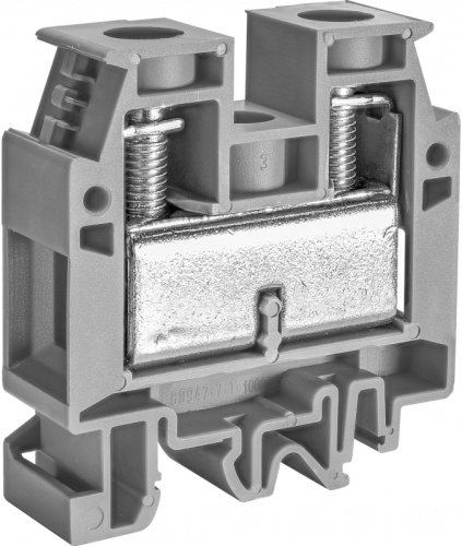 Клемма винтовая ESC-CBD.50 (50 мм2, серая) | код 003903241 | ETI Клемма винтовая ESC-CBD.50 (50 мм2, серая) | код 003903241 | ETI