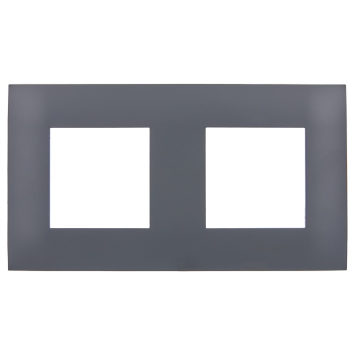 SKANDY Рамка 2-мест. SK-F02T титан IEK | код SK-M22-K48 | IEK фото 2 SKANDY Рамка 2-мест. SK-F02T титан IEK | код SK-M22-K48 | IEK фото 2