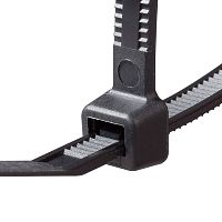 Хомут нейлоновый КСС MULTILOCK 4х250 черн. (уп.100шт) Fortisflex 102317