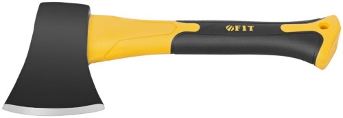 Топор туриста укороченный 450г усилен. фибергласовая ручка; кованая сталь FIT 46258 фото 3