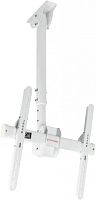 Кронштейн для телевизора Arm Media LCD-1800 белый 26-65 макс.50кг потолочный поворот и наклон | код 1004630 | ARM MEDIA