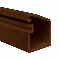 TMR 10х10 Миниканал самоклеющийся, коричневый (упак. 2м) | код. 00301B | DKC