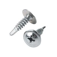 Саморез с прессшайбой KRANZ ПШС сверло 4.2х16, пакет (25шт.) | код 1182-4216-4 | KRANZ