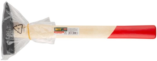 Молоток кованый, деревянная ручка 300 гр | код 44203 | FIT фото 3