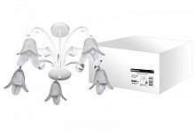 Люстра НСБ-12-04-5х40 «Адель» белый 5х40Вт E14 TDM | код SQ0370-0018 | TDM