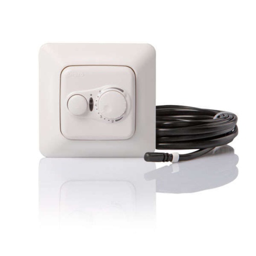 Термостат механический 10А 2.3кВт датчик пола | код ECO10FJ | ENSTO