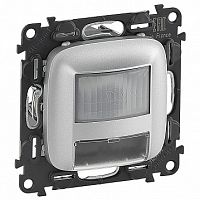 Световой указатель с датчиком движения VALENA ALLURE, 180°, до Вт, алюминий | код. 752378 | Legrand