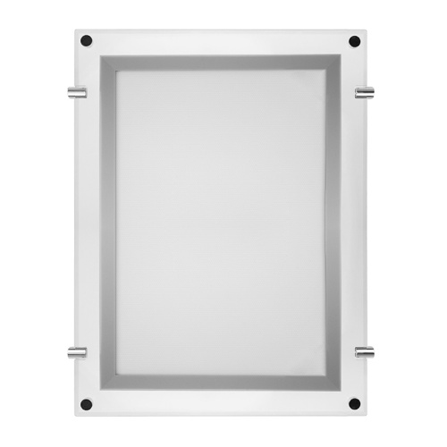 Световая панель бескаркасная тонкая Постер Crystalline LED подвесная односторонняя 885х1385, видимая часть 865х1365, габариты 1000х1500, 33 Вт REXANT | код 670-1274 | REXANT