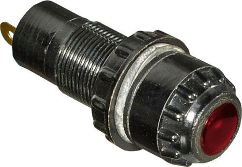 Сигнальная арматура АС-1201 красная, 24В, диаметр посадочного отверстия 16мм, У2 | код A8013-78103547 | РЕЛЕ И АВТОМАТИКА