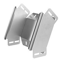 Угол вертикальный внешний 45 градусов Стандарт INOX (AISI 304) 200х80 Промрукав | код PR16.2905 | ПРОМРУКАВ