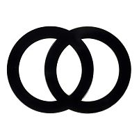 5 САМОКЛЕЯЩИХСЯ ЭТИКЕТОК ДЛЯ МНЕМОСХЕМ, СИМВОЛ ТРАНСФОРМАТОР (ЧЕРНЫЙ ЦВЕТ) | код LVS01008 | SCHNEIDER ELECTRIC