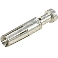 Розеточный обжимной контакт REVOS, диаметр контакта 2,5 мм, сечение обслуживаемых проводников 0,75-1 мм кв., тип покрытия контактов: олово | код 02.123.7121.0 | Wieland