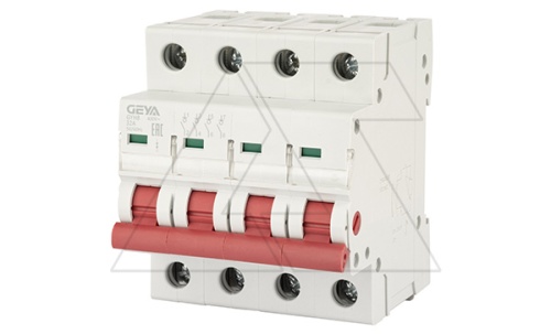 Выключатель нагрузки GYH8-4P-32, 4P, 32A, 12kA, 4M | код GYH84P32 | GEYA Выключатель нагрузки GYH8-4P-32, 4P, 32A, 12kA, 4M | код GYH84P32 | GEYA