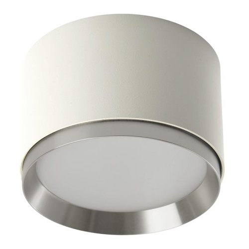 Светильник ДПО-12w GX53 без лампы белый/хром | код 51688 | Feron