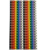 KCG 2 Маркировка кабеля (1,5…2,5 мм.кв.) 2 (красный) | код 1150057 | ONKA