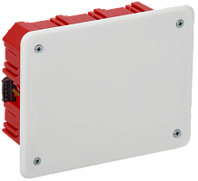 Коробка расп. КМ41028 пол. ст. 120х92х45мм пласт. лап. IEK | код UKG11-120-092-045-P | IEK