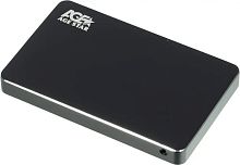 Внешний корпус для HDD/SSD AgeStar 3UB2AX1 SATA I/II/III USB3.0 алюминий черный 2.5 | код 1087819 | AgeStar