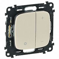 Светорегулятор-переключатель клавишный VALENA ALLURE, 400 Вт, слоновая кость | код. 752862 | Legrand