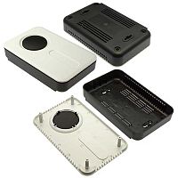 Корпус для РЭА RUICHI AD3-87, 160х100х30 мм, пластиковый, с фланцами | код 99662 | Ruichi