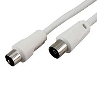 Шнур TV Plug - TV Jack 15м бел. | код 18-0008 | Rexant