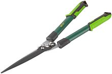 Кусторез, тефлоновое покрытие, шестеренч. передача, стальные ручки с прорезинен. рукоятками 675 мм | код 77110 | FIT