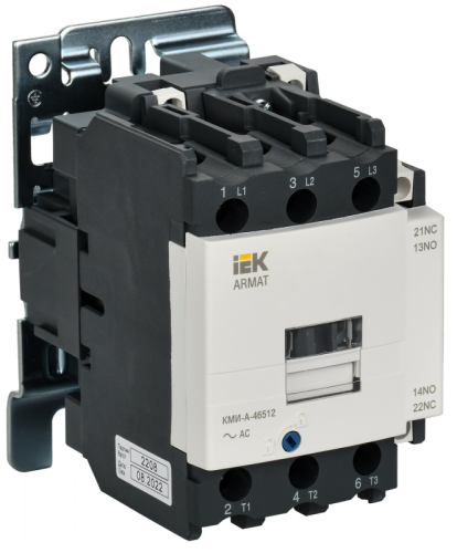 ARMAT Контактор КМИ-А-46512 LC1D 65А 48В/АС3 1НО/1НЗ IEK | код AR-ACC-41-065-048-11 | IEK ARMAT Контактор КМИ-А-46512 LC1D 65А 48В/АС3 1НО/1НЗ IEK | код AR-ACC-41-065-048-11 | IEK